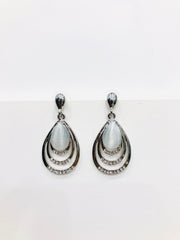 💫 ELEGANT TEARDROP CRYSTAL EARRINGS 💫