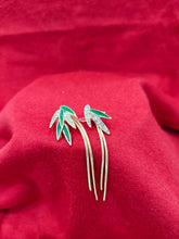 Emerald Cascade Earrings – Grace in Motion
