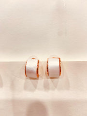 ELEGANT HALF HOOP STUD