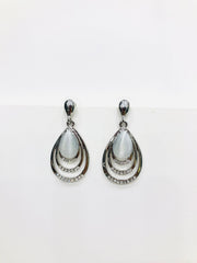 💫 ELEGANT TEARDROP CRYSTAL EARRINGS 💫