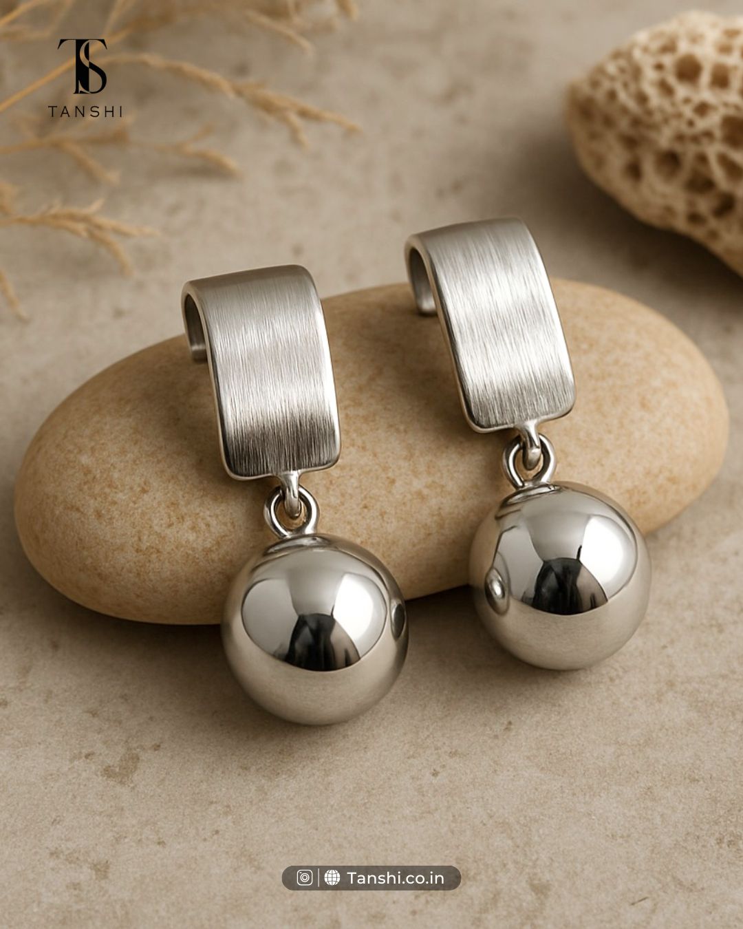 LUXE ORBIT DROP EARRINGS