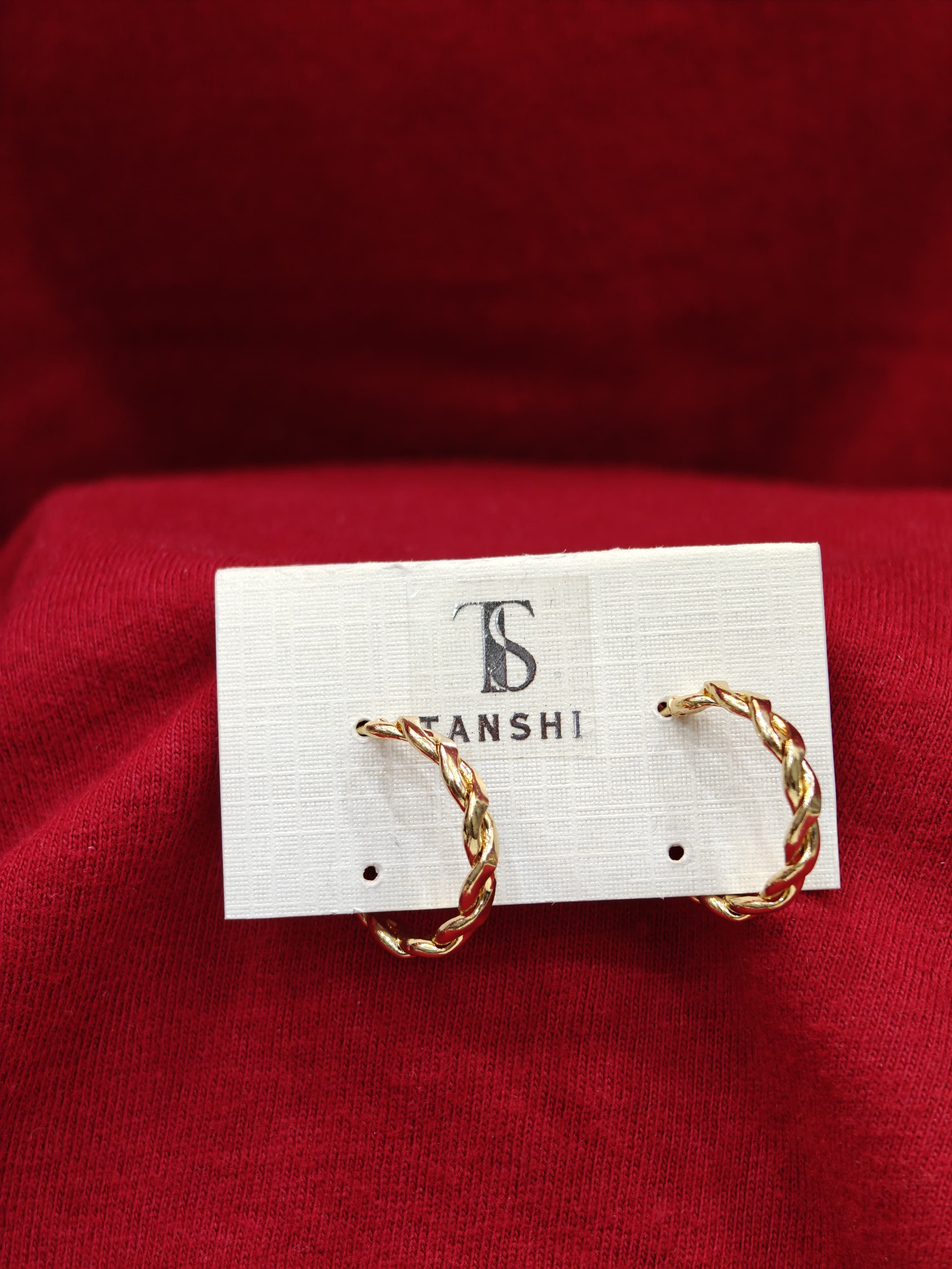Classic Twisted Hoop Earrings