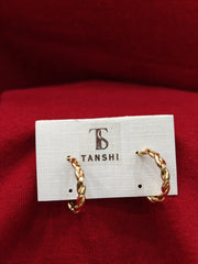 Classic Twisted Hoop Earrings