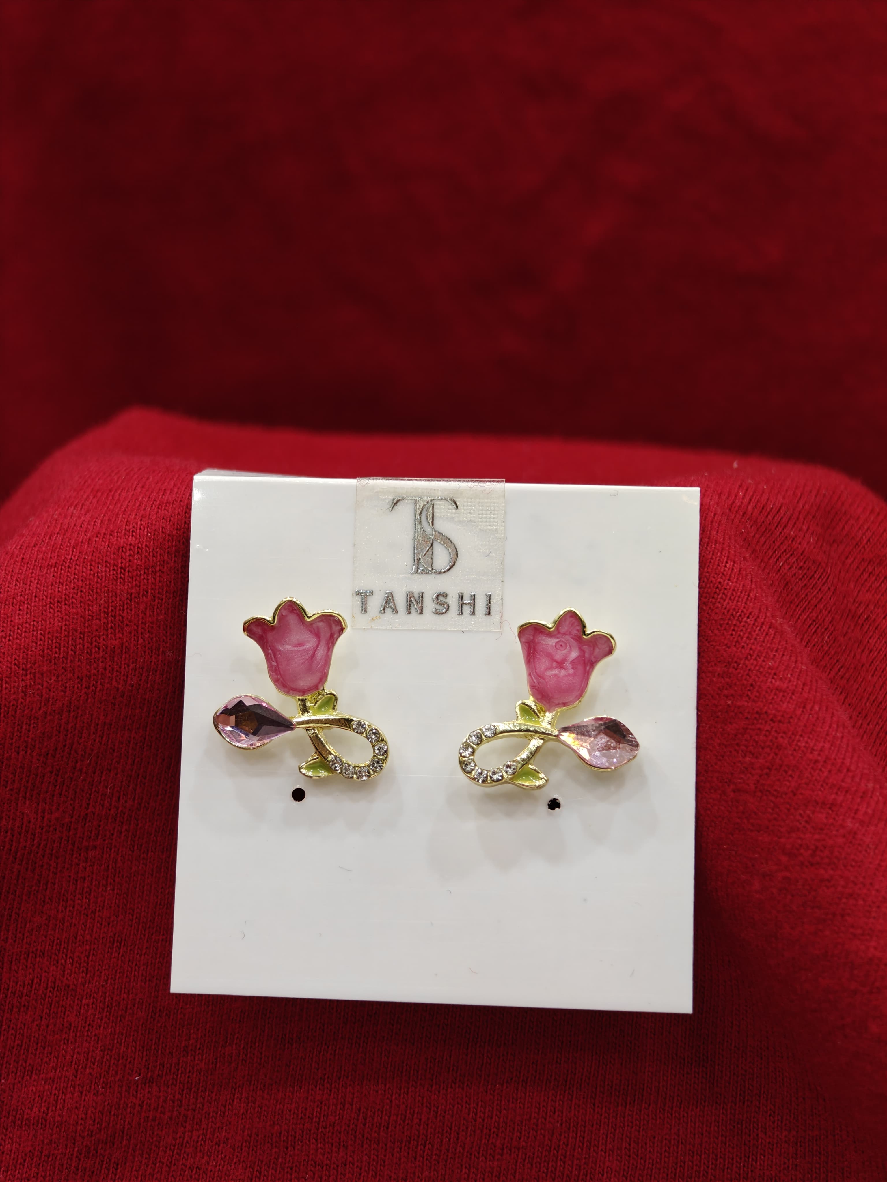 Rose Stud Earrings
