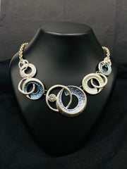 ARTISAN SPIRAL STATEMENT NECKLACE